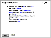 Regler för plural