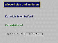Wiederholen und imitieren